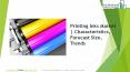 Printing Inks Global Market, Opportunities And Strategies To 2022 PowerPoint PPT Presentation