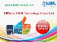 EBSuite CRM Technology Users List PowerPoint PPT Presentation