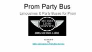 Metro Limousine  & Party Bus Service