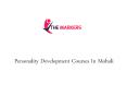 Personality Development Courses In Mohali PowerPoint PPT Presentation