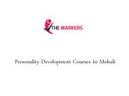 Personality Development Courses In Mohali