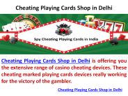 Cheating Playing Cards Shop in Delhi