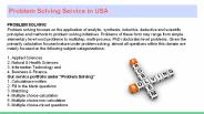 Problem Solving Service in USA