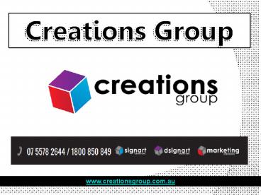 Cars General Signage - Creations Group