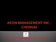 aeon management Inc chennai - Velachery (*&&&)