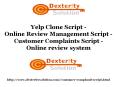 Online Review Management Script - Customer Complaints Script PowerPoint PPT Presentation
