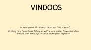 Vindoos Stop N Eat|Catering Services in Bangalore