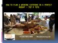 How to plan a wedding catering in a perfect budget – top 9 tips PowerPoint PPT Presentation