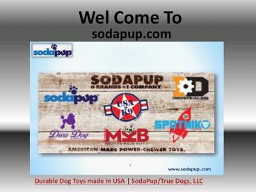 Durable Dog Toys | Dog Chew Toys