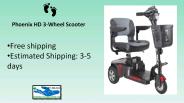 Phoenix HD 3-Wheel Scooter