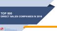 Top 500 direct sales companies in 2018 PowerPoint PPT Presentation