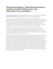 Global Calcite Market