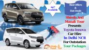 Book Toyota Innova Crysta Hire Shimla Manali Tour