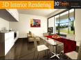 Interior 3D Rendering PowerPoint PPT Presentation