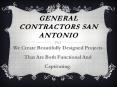 General Contractors San Antonio-JTG Contracting PowerPoint PPT Presentation