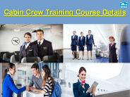 Cabin Crew Training Course Details