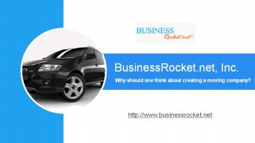 Why should one think about creating a moving company?