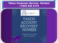 How to Recover Yahoo Mail Password with Security Questions? PowerPoint PPT Presentation