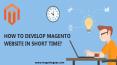 How to Create Magento Ecommerce Store in Just 10 Days? PowerPoint PPT Presentation
