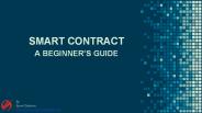 Smart Contract – A beginner’s guide!