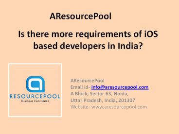 Hire iPhone App Developer India, USA, UK