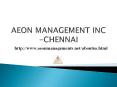 Aeon (Management) Inc Chennai Velachery ((**Reviews**) PowerPoint PPT Presentation