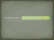 Rajasthan a mixture of culture