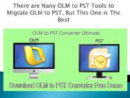 OLM to PST Converter for Windows