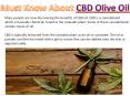 Must Know About CBD Olive Oil PowerPoint PPT Presentation