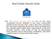 Real Estate Awards India