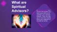What are Spiritual Advisors? PowerPoint PPT Presentation