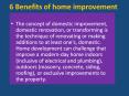 6 Benefits of home improvement PowerPoint PPT Presentation