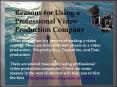 Reasons for Using a Phoenix Az Video Production Company PowerPoint PPT Presentation