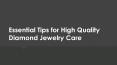 High Quality Diamond Jewelry NYC PowerPoint PPT Presentation