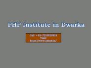 PHP Course in Uttam Nagar | PHP Institute in Janakpuri | SIT Hub