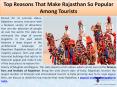 Top Reasons That Make Rajasthan So Popular Among Tourists PowerPoint PPT Presentation