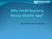 Why Small Business Needs Mobile App?