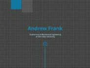 Andrew Frank (Clermont County Ohio) - Sophomore in Mechanical Engineering