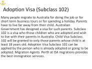 Subclass 102|ISA Migrations and Education Consultants