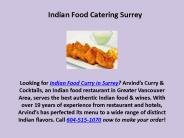 Looking for Indian Food Curry in Surrey