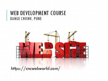 web development courses in pune