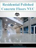 Residential Polished Concrete Floors NYC PowerPoint PPT Presentation