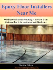 Epoxy Floor Installers Near Me