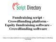 Equity fundraising software - Crowdfunding software PowerPoint PPT Presentation