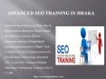 ADVANCED SEO TRAINING IN DHAKA PowerPoint PPT Presentation