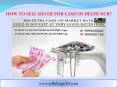 How to sell silver for cash in Delhi NCR