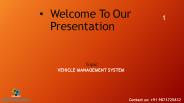 Vehicle Management System