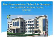 Best International School in Sonepat