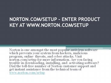 NORTON.COM/SETUP -DOWNLOAD NORTON ANTIVIRUS (1)