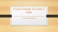 Product Design Courses in India - Avantika University PowerPoint PPT Presentation